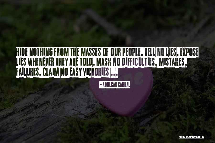 Failures And Mistakes Best Quotes By Amilcar Cabral Failures And Mistakes Best Quotes By Amilcar Cabral