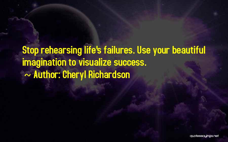 Failures To Success Quotes By Cheryl Richardson