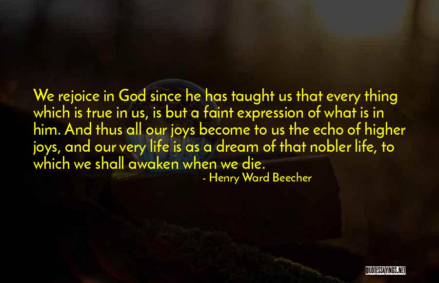 Faint Dream Quotes By Henry Ward Beecher Faint Dream Quotes By Henry Ward Beecher