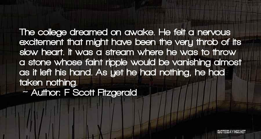 Faint Quotes By F Scott Fitzgerald