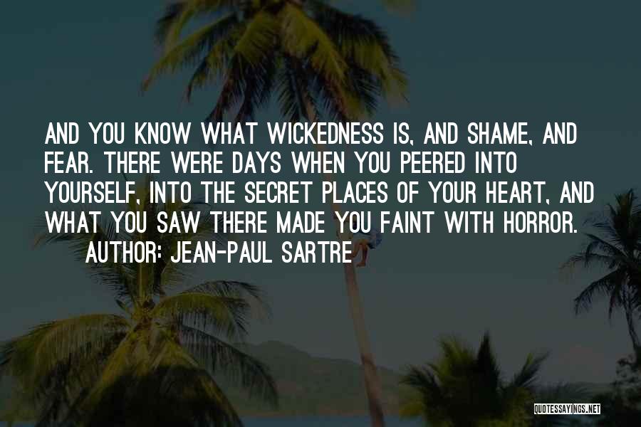 Faint Quotes By Jean-Paul Sartre