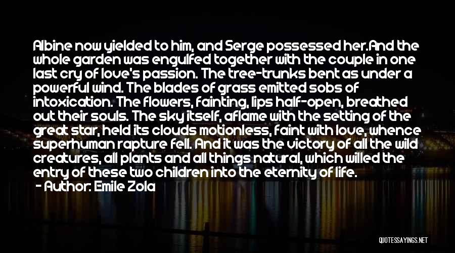 Fainting Love Quotes By Emile Zola