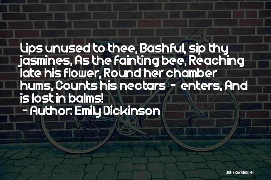 Fainting Quotes By Emily Dickinson