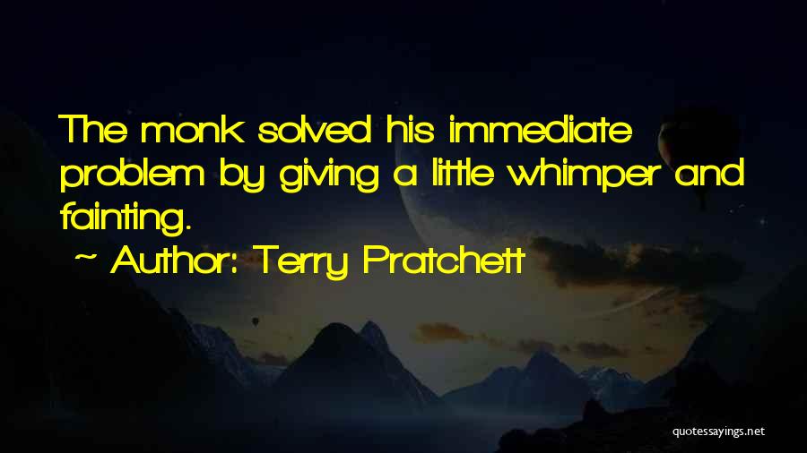 Fainting Quotes By Terry Pratchett