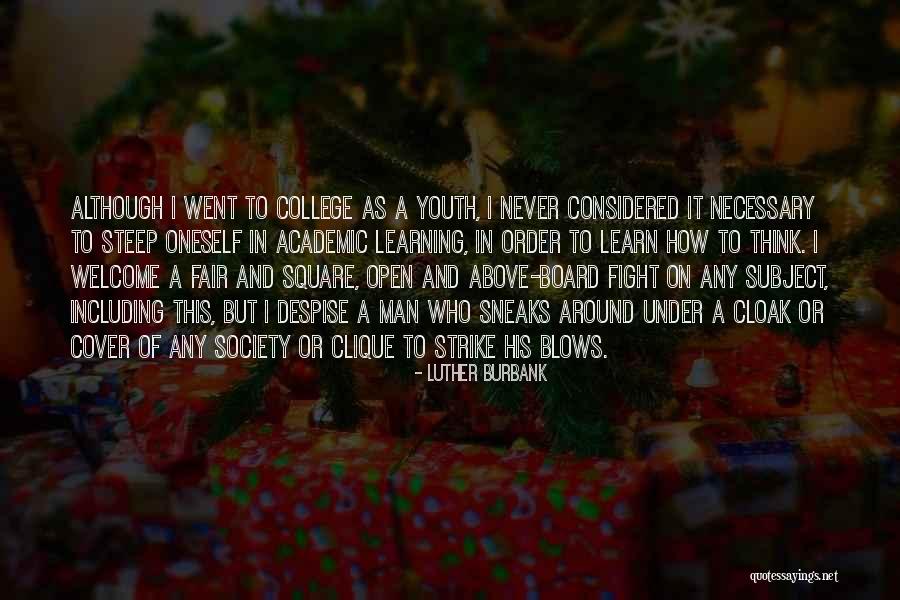 Fair And Square Quotes By Luther Burbank Fair And Square Quotes By Luther Burbank