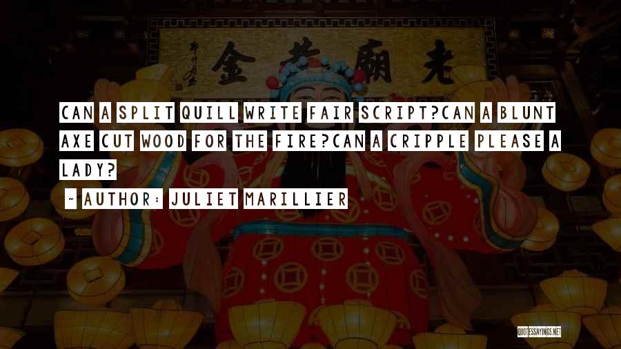 Fair Lady Quotes By Juliet Marillier