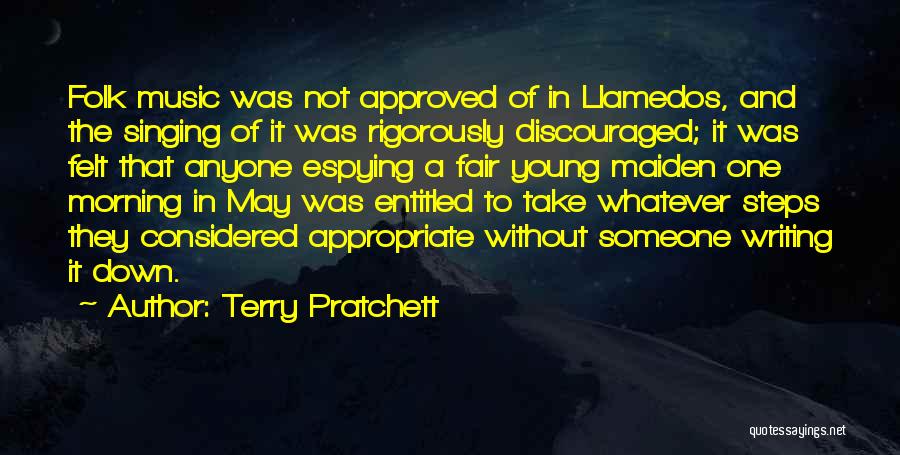 Fair Maiden Quotes By Terry Pratchett