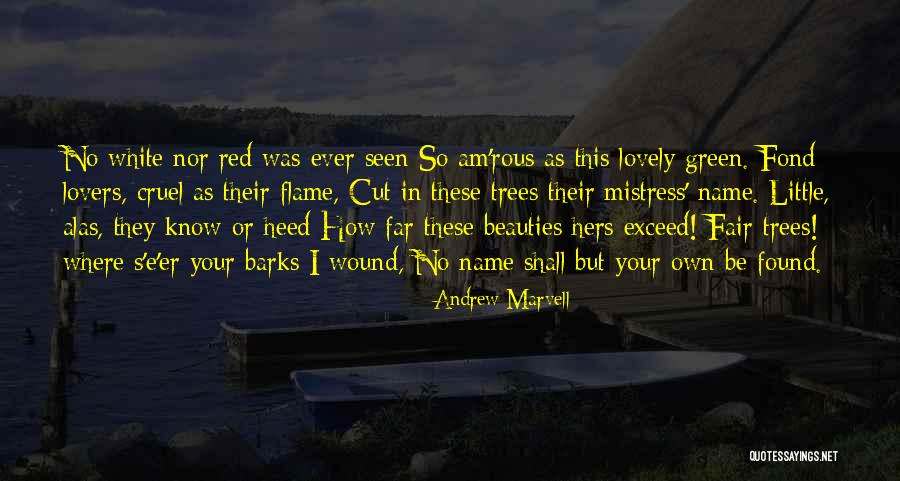 Fair N Lovely Quotes By Andrew Marvell