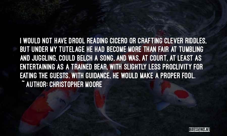 Fair Quotes By Christopher Moore