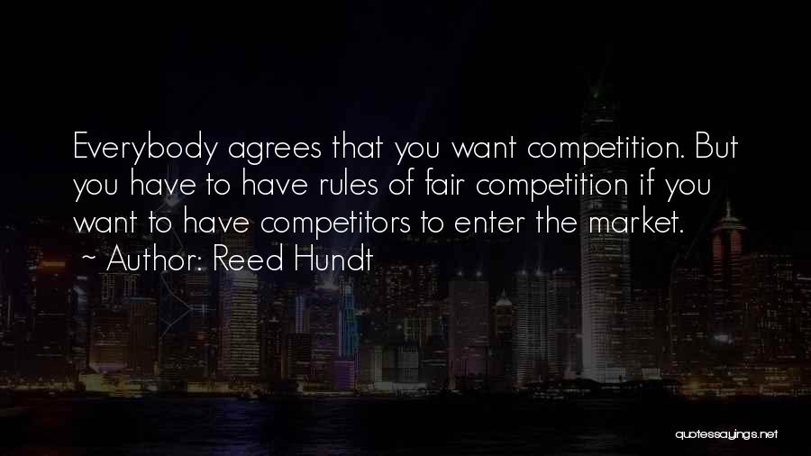 Fair Quotes By Reed Hundt