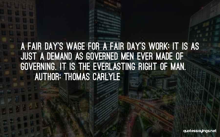Fair Quotes By Thomas Carlyle