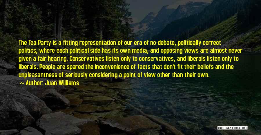 Fair Representation Quotes By Juan Williams
