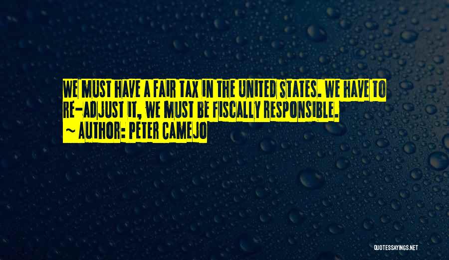 Fair Tax Quotes By Peter Camejo