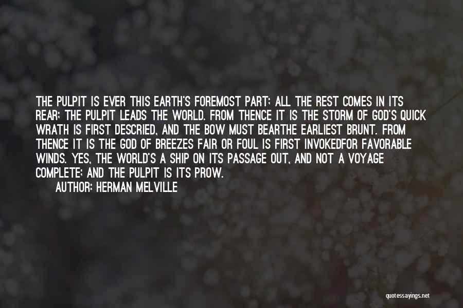 Fair Winds Quotes By Herman Melville
