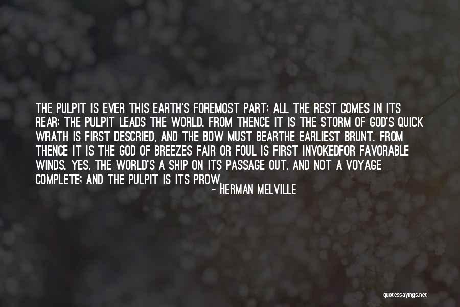 Fair Winds Quotes By Herman Melville