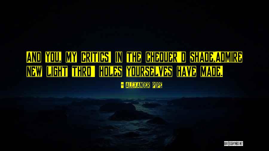 Fairclough Three Quotes By Alexander Pope Fairclough Three Quotes By Alexander Pope