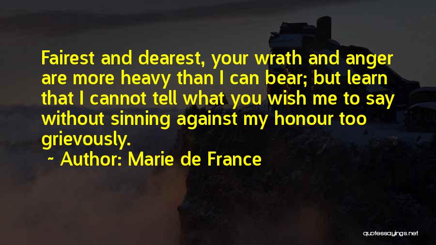 Fairest Of Them All Quotes By Marie De France
