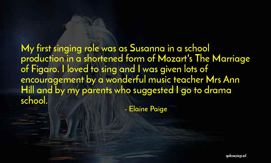 Fairfoot Philippa Quotes By Elaine Paige Fairfoot Philippa Quotes By Elaine Paige