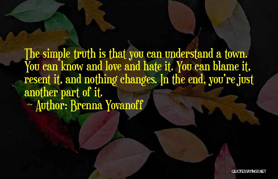 Fairies And Love Quotes By Brenna Yovanoff