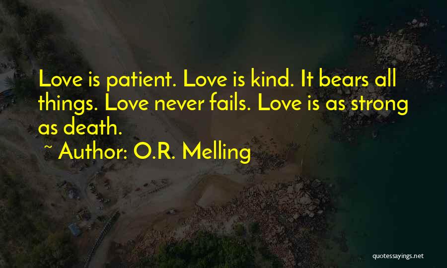 Fairies And Love Quotes By O.R. Melling