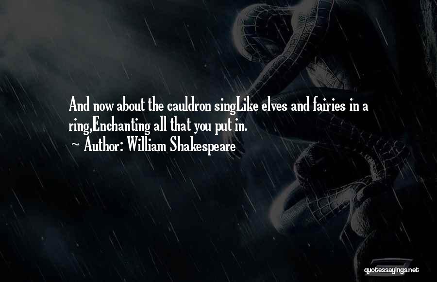 Fairies And Magic Quotes By William Shakespeare