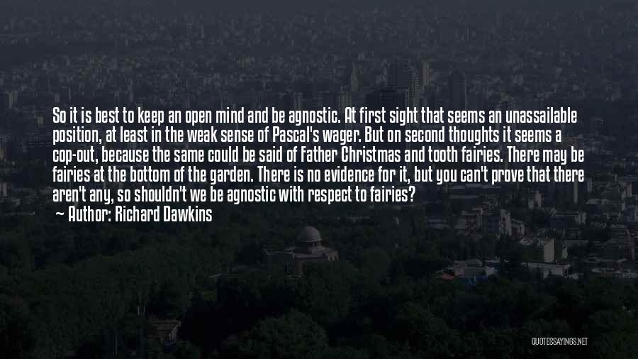 Fairies In The Garden Quotes By Richard Dawkins