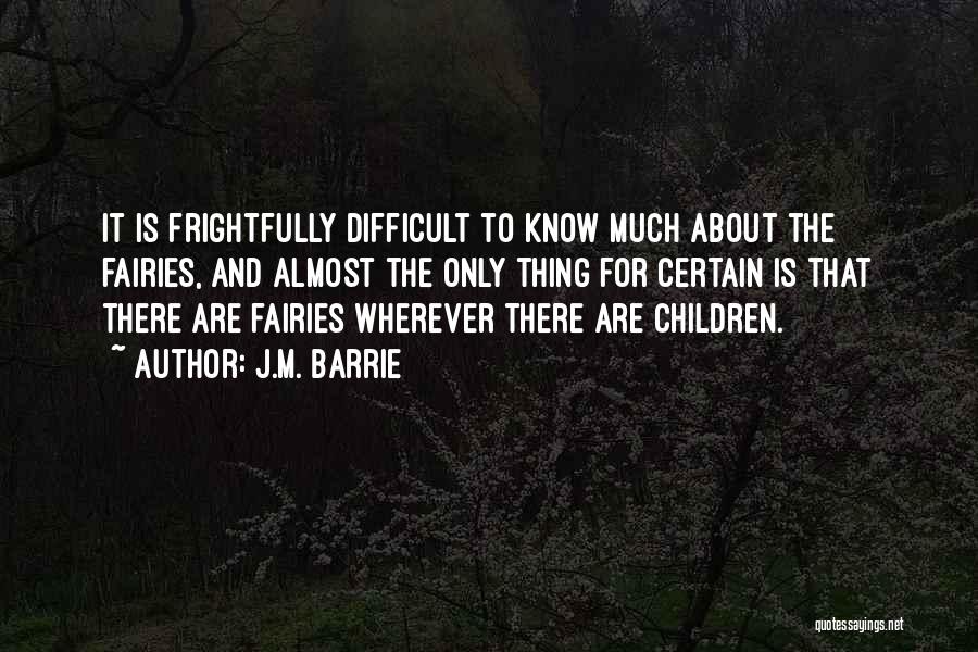 Fairies Quotes By J.M. Barrie