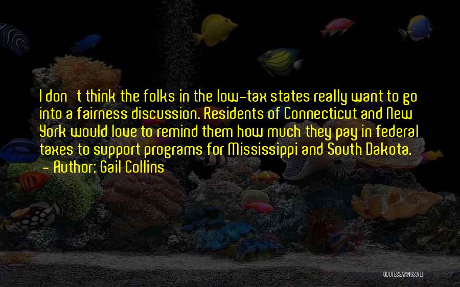 Fairness In Love Quotes By Gail Collins