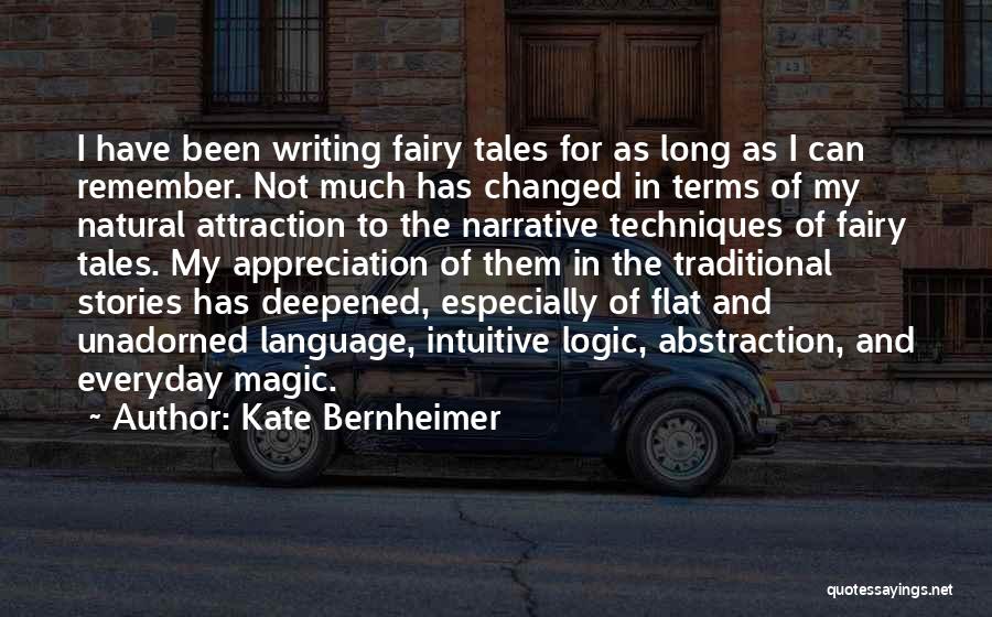 Fairy Magic Quotes By Kate Bernheimer