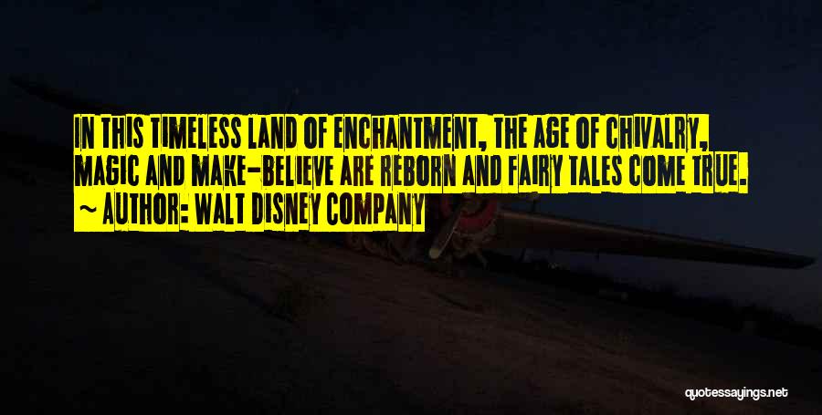 Fairy Magic Quotes By Walt Disney Company