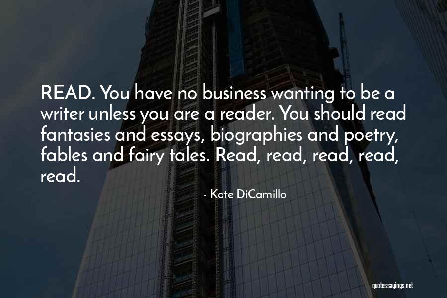 Fairy Poetry Quotes By Kate DiCamillo Fairy Poetry Quotes By Kate DiCamillo