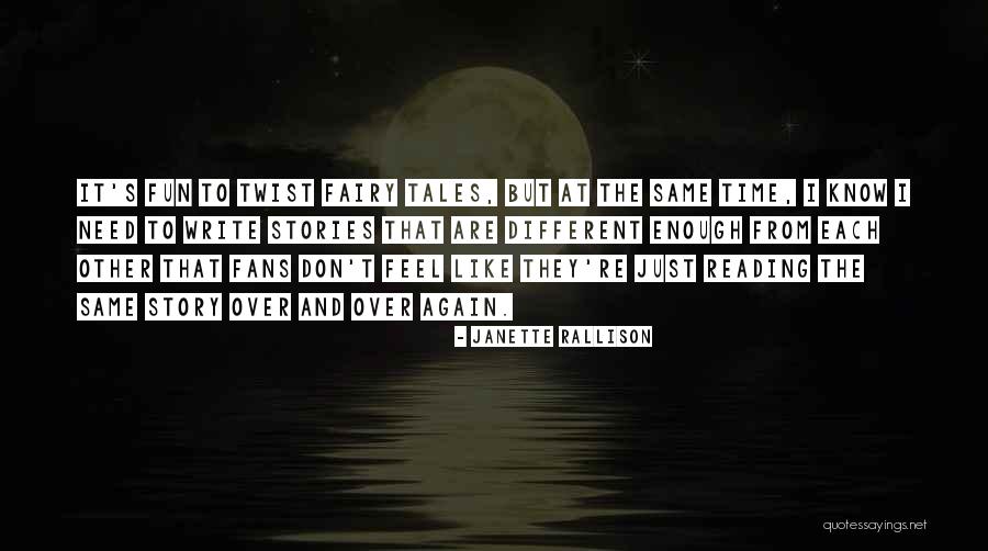 Fairy Story Quotes By Janette Rallison Fairy Story Quotes By Janette Rallison