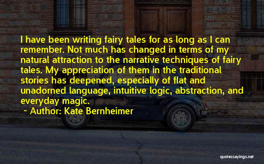 Fairy Tales And Magic Quotes By Kate Bernheimer