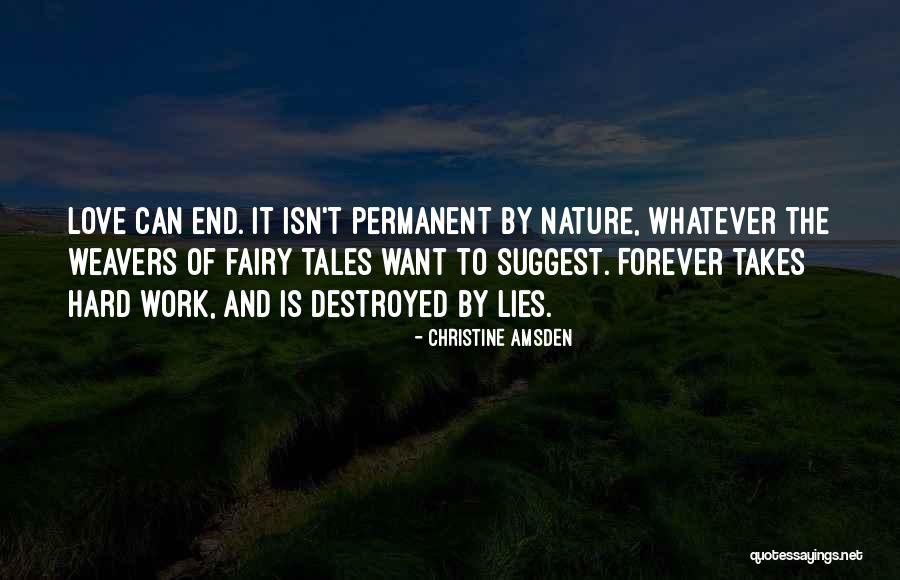 Fairy Tales End Quotes By Christine Amsden Fairy Tales End Quotes By Christine Amsden