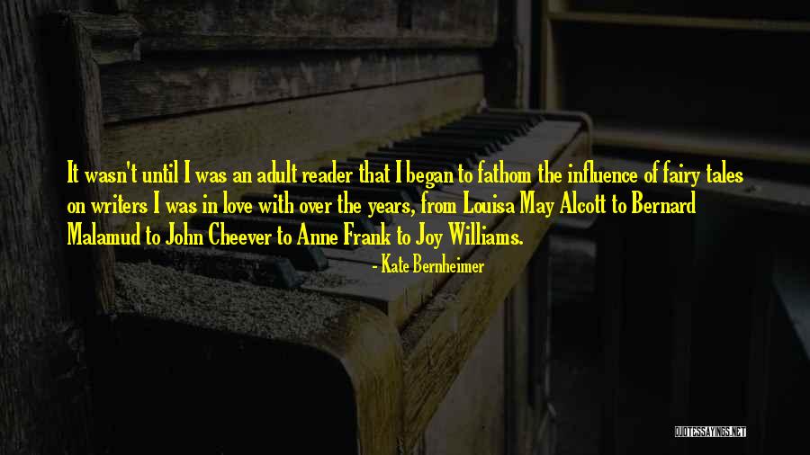 Fairy Tales Love Quotes By Kate Bernheimer