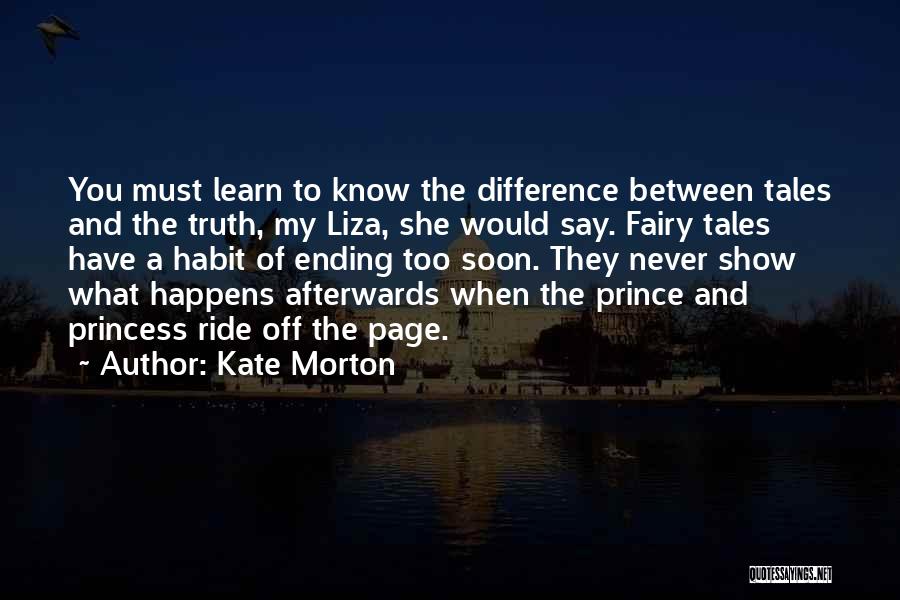 Fairy Tales Love Quotes By Kate Morton