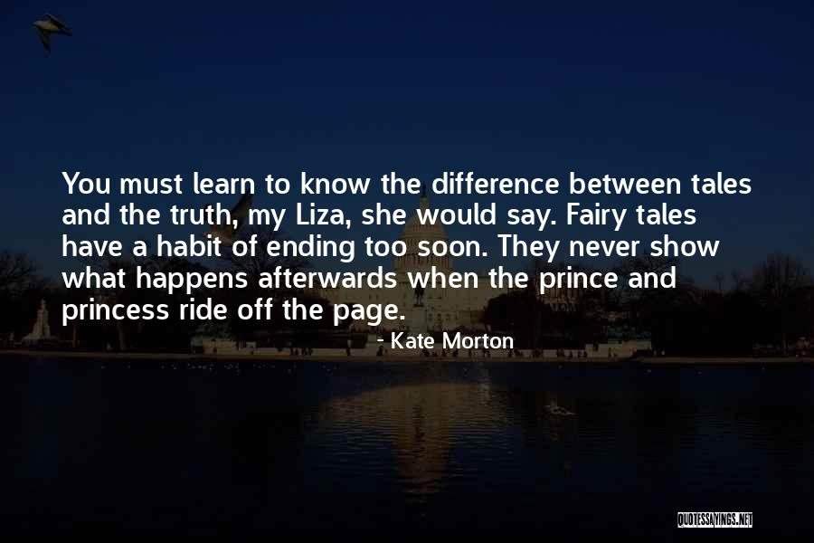 Fairy Tales Love Quotes By Kate Morton