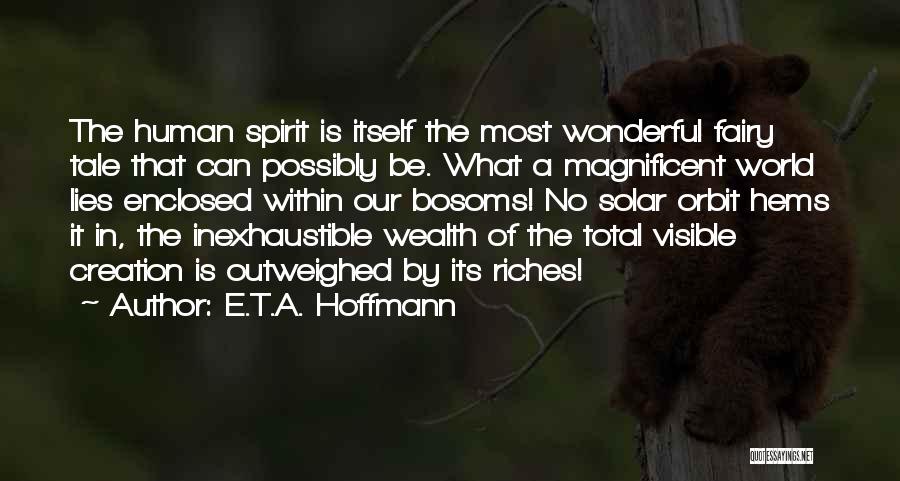 Fairy World Quotes By E.T.A. Hoffmann