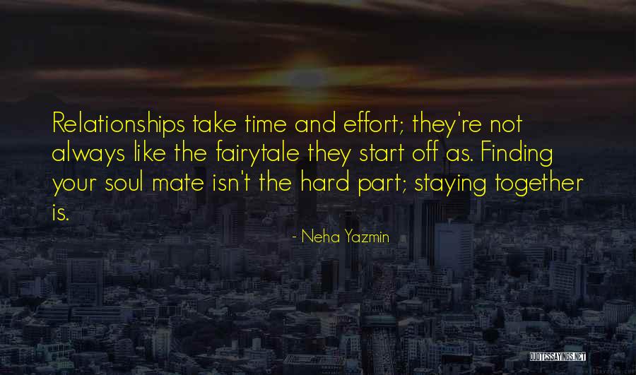 Fairytale Love Quotes By Neha Yazmin