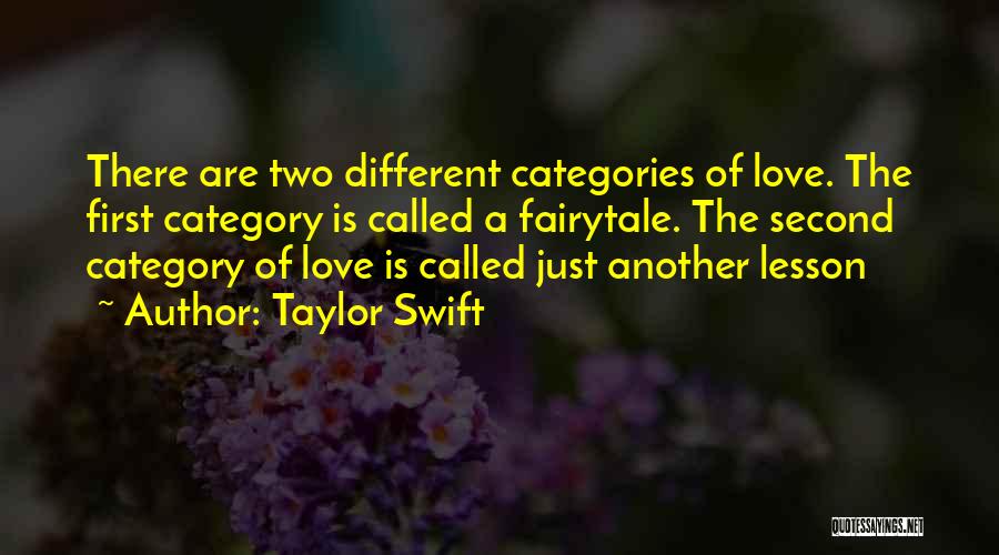 Fairytale Love Quotes By Taylor Swift