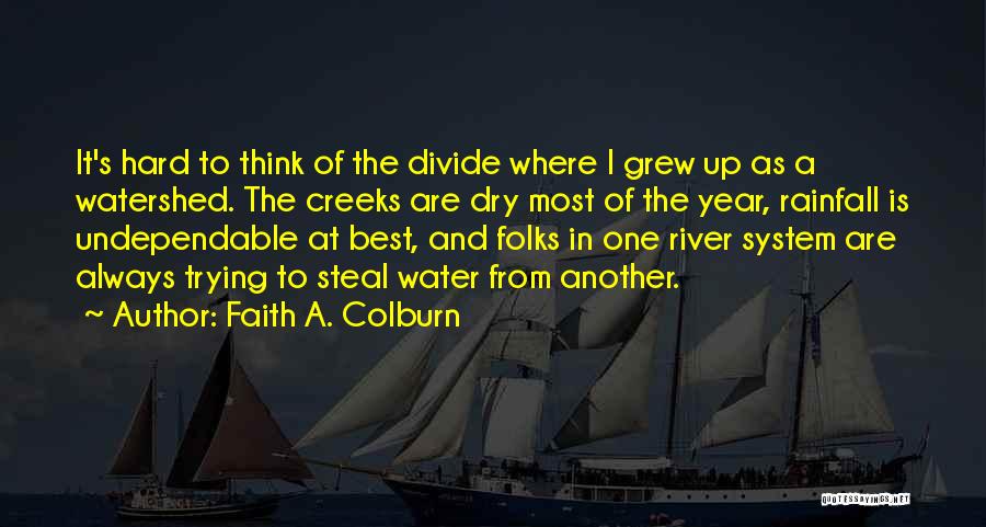 Faith A. Colburn Quotes 515499