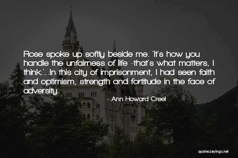 Faith And Adversity Quotes By Ann Howard Creel Faith And Adversity Quotes By Ann Howard Creel