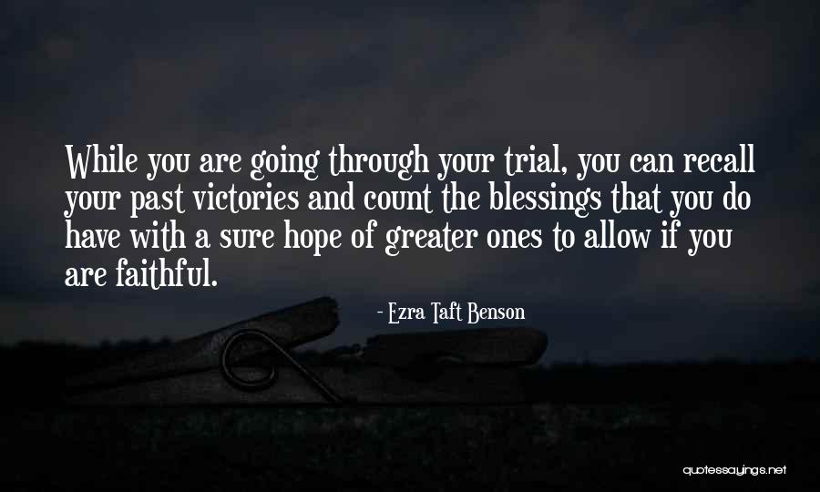 Faith And Adversity Quotes By Ezra Taft Benson Faith And Adversity Quotes By Ezra Taft Benson