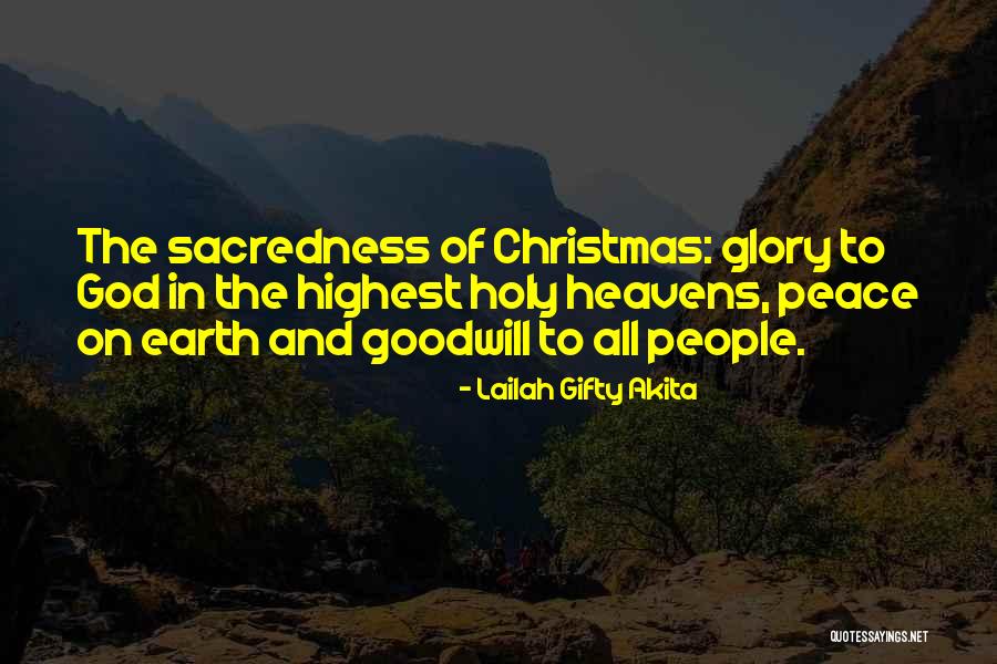 Faith And Christmas Quotes By Lailah Gifty Akita