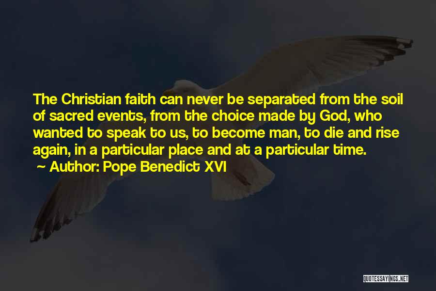 Faith And Christmas Quotes By Pope Benedict XVI