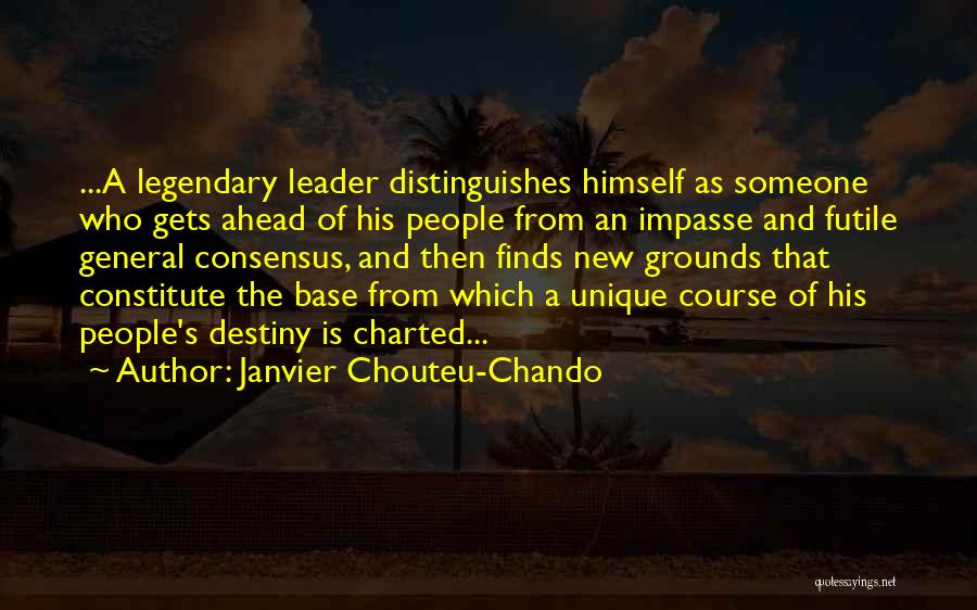 Faith And Destiny Quotes By Janvier Chouteu-Chando