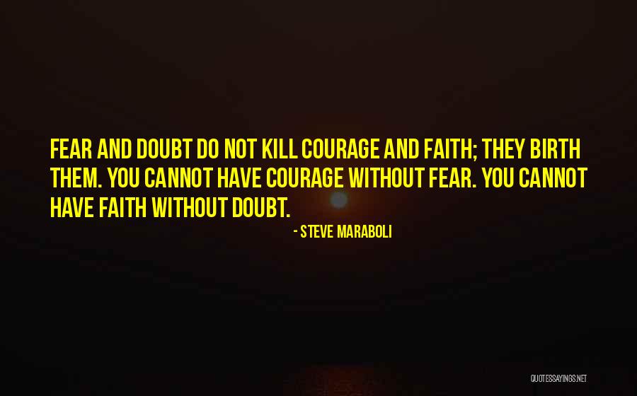 Faith And Doubt Quotes By Steve Maraboli