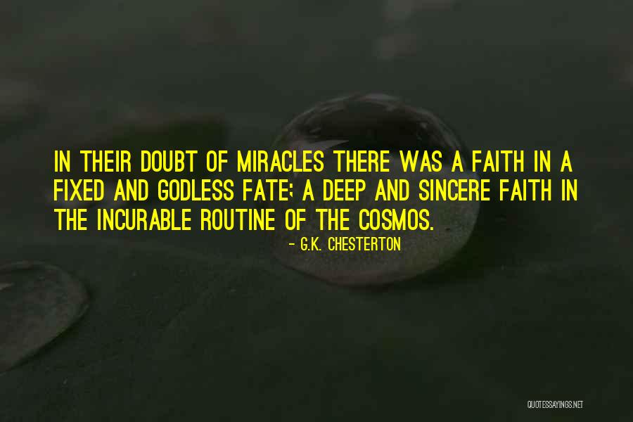 Faith And Fate Quotes By G.K. Chesterton Faith And Fate Quotes By G.K. Chesterton