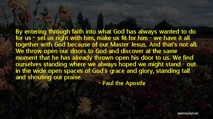 Faith And God Quotes By Paul The Apostle