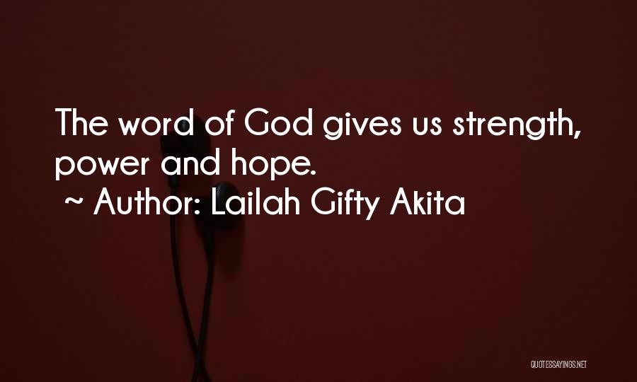 Faith And Hope Inspiration Quotes By Lailah Gifty Akita